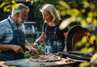 Uppgradera Ditt Utomhuskök med en Pizzaugn.