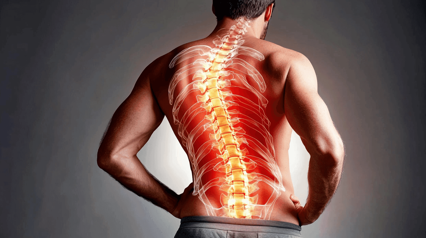 Smärtan i ryggen kan vara ett varningstecken