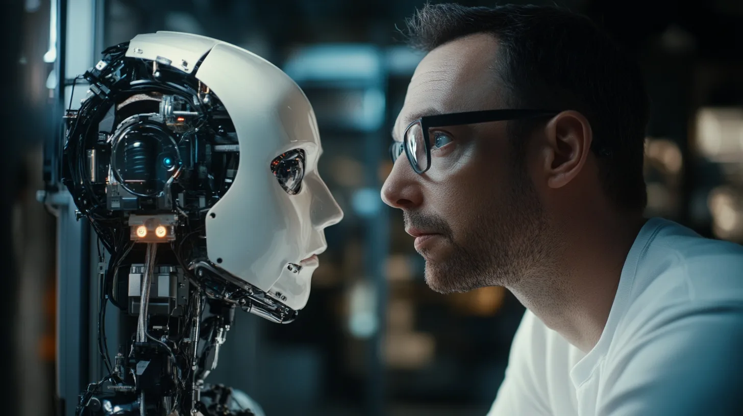 Midcent presenterar framtidens innovationer där människa möter maskin. Förtrollande teknik i fokus, med en fascinerande insikt i relationen mellan människa och robot. Utforska det dynamiska samspelet och den tekniska utvecklingen som formar vår värld. Kategori: Teknik.