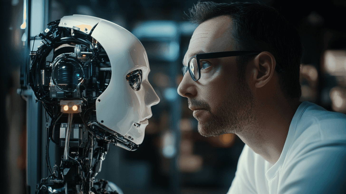Midcent presenterar framtidens innovationer där människa möter maskin. Förtrollande teknik i fokus, med en fascinerande insikt i relationen mellan människa och robot. Utforska det dynamiska samspelet och den tekniska utvecklingen som formar vår värld. Kategori: Teknik.