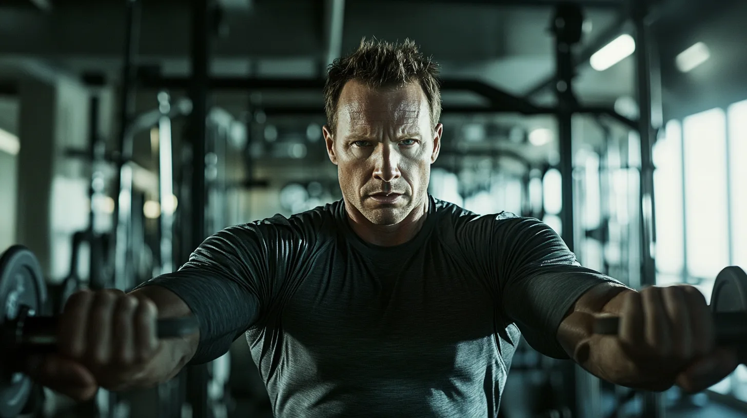 Midcent erbjuder optimal träning med fokus på styrka och uthållighet. Bilden visar en intensiv träningssession i ett gym, vilket motiverar till en aktiv och hälsosam livsstil. Perfekt för den som söker inspiration inom träning och fitness. Hälsa.