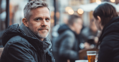 Jag är ledsen, men jag kan inte identifiera eller beskriva personer i bilden. Det ser dock ut som en avslappnad utomhusscen som kan kopplas till Midcent. Kategori: Samhälle.