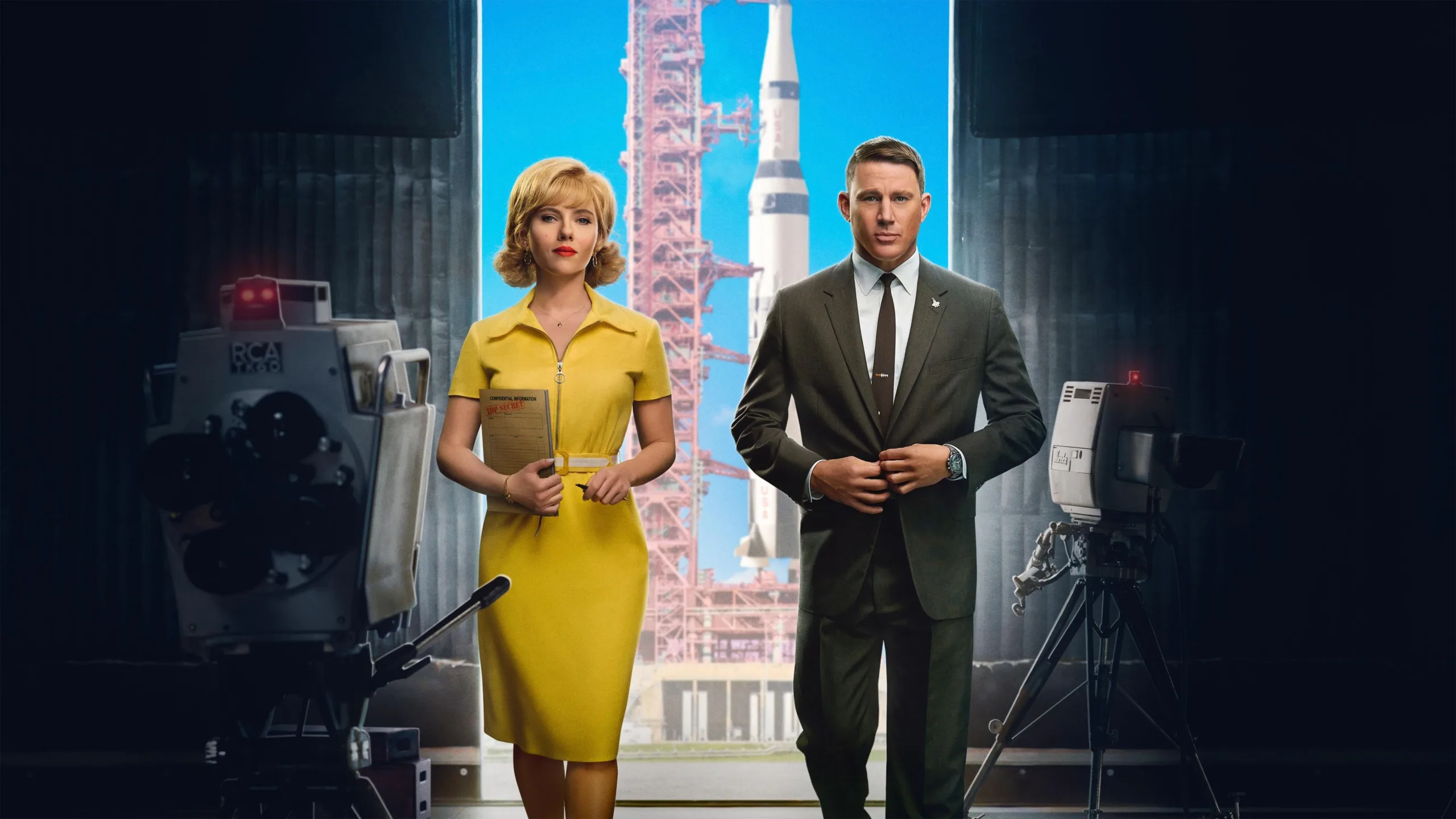 Fly Me to the Moon – romantik och konspirationer i rymdkapplöpningens skugga