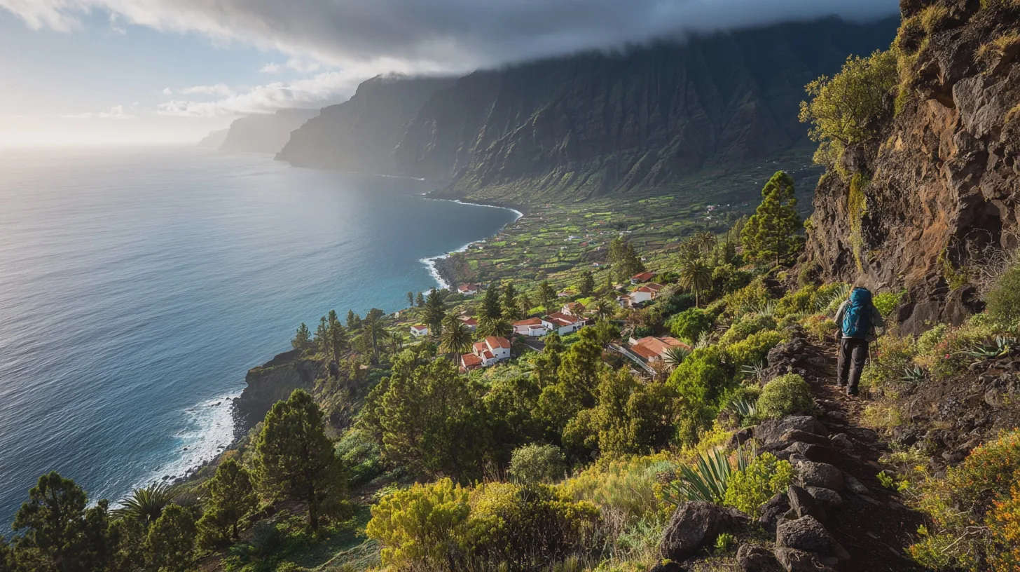 Där ingen charterbuss någonsin svängt in – El Hierro bjuder på äventyr utanför kartanEl Hierro, Kanarieöarna, hemliga resmål, vandring, lokal kultur,