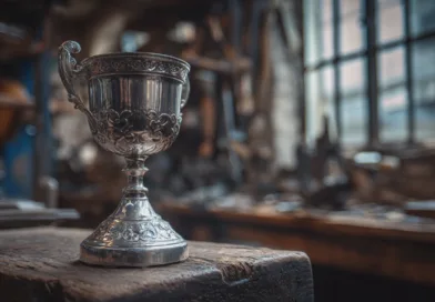 Underhållning, trofé, silver, hantverk, elegans, dekoration, prestation, historia, design, samlarobjekt.