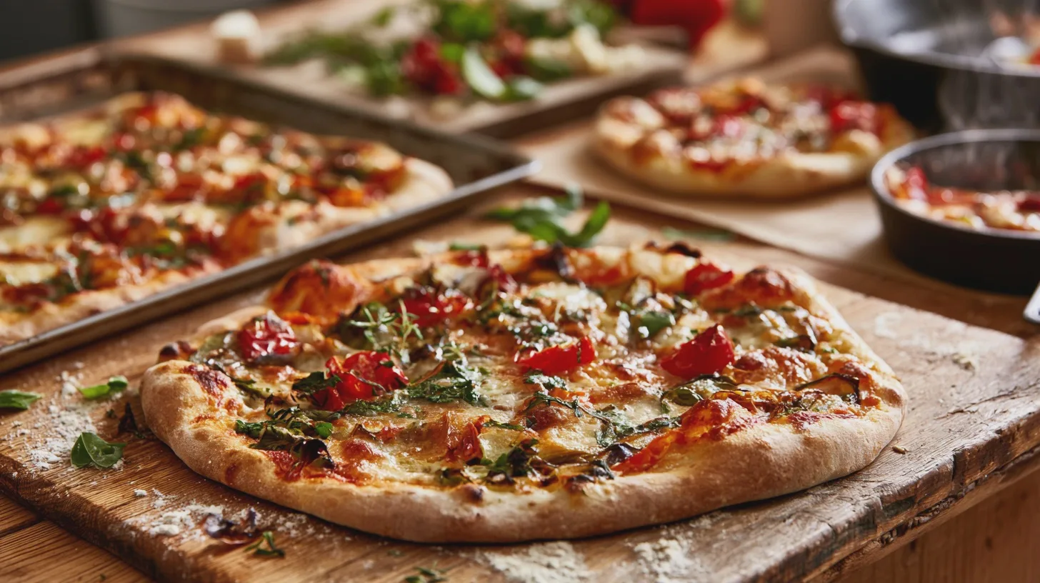 23-hemmagjorda-pizzor-plats-panna-stekpanna Glöm pizzastenen och prestationsångesten: med rätt deg, hög värme och smarta toppings blir hemmagjord pizza både vardagsräddare och helgens mest självsäkra middag.