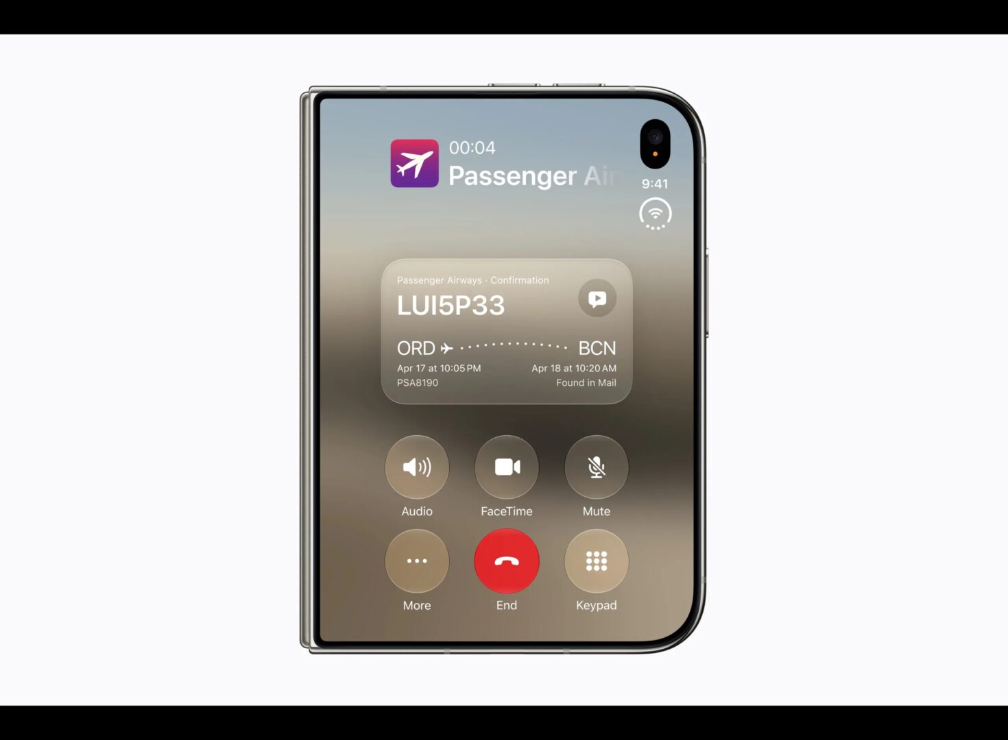 Resa: flygbiljett, passagerarapp, avresa, destination, telefon, kommunikation, mobil, Paris, chefer, flygplats, teknik.