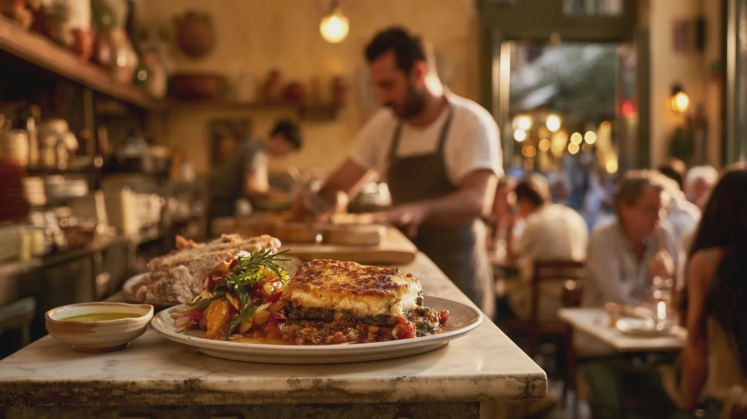 aten-ny-matstad-grekisk-mat Aten har gått från turistfällor och torr moussaka till självsäker, nygrekisk gastronomi. Upptäck stadens kulinariska förvandling, dess rötter och restaurangerna värda resan.