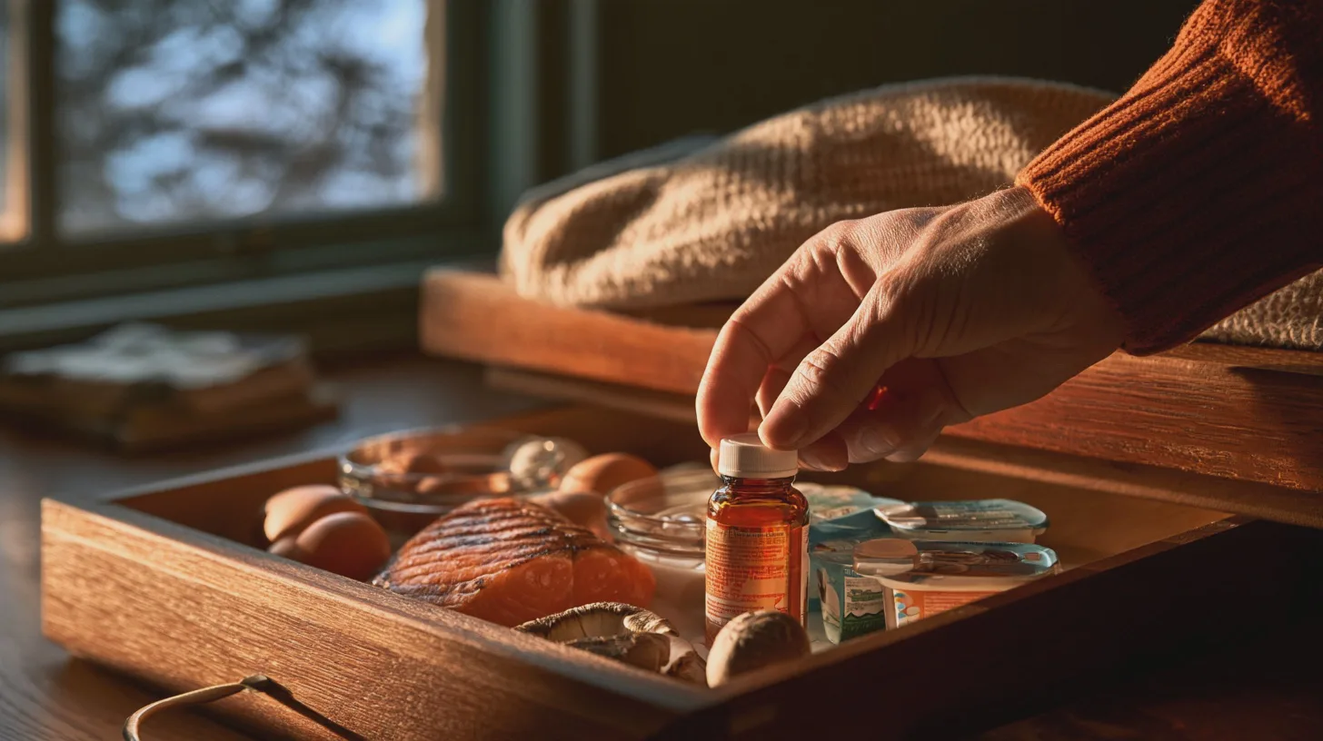 d-vitamin-hosten-behover-du-tillskott När solen tappar kraft sjunker kroppens möjlighet att bilda D-vitamin. Läs vilka som löper störst risk, vad maten kan bidra med och när tillskott kan vara aktuellt.