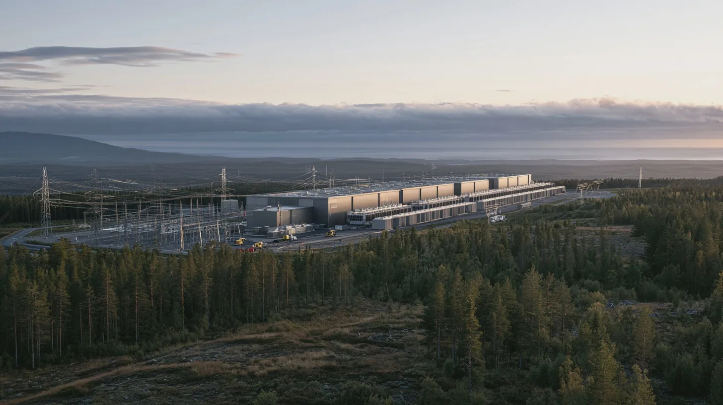 google-timra-datacenter-elforbrukning-ai Googles planerade AI-datacenter i Timrå kan kräva lika mycket el som hela Stockholm. Affären lovar jobb och markmiljoner, men väcker frågan: vem får egentligen vinsten?