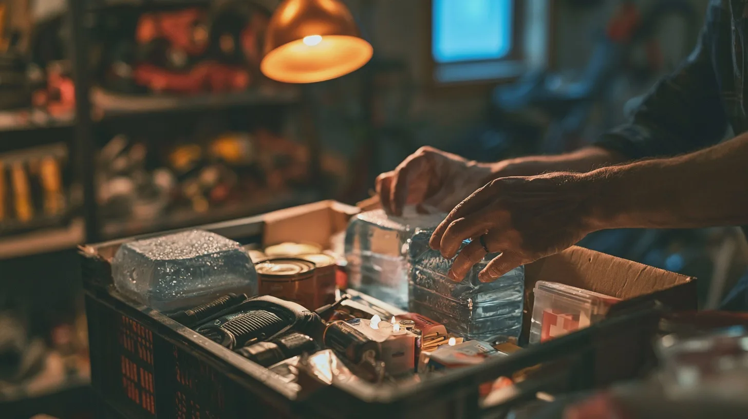 krisberedskap-hemma-sju-dagar Samhällets hjälp går först till dem som behöver den mest. Så bygger du en vettig hemberedskap för sju dagar – utan att förvandla garaget till en bunker från 1987.
