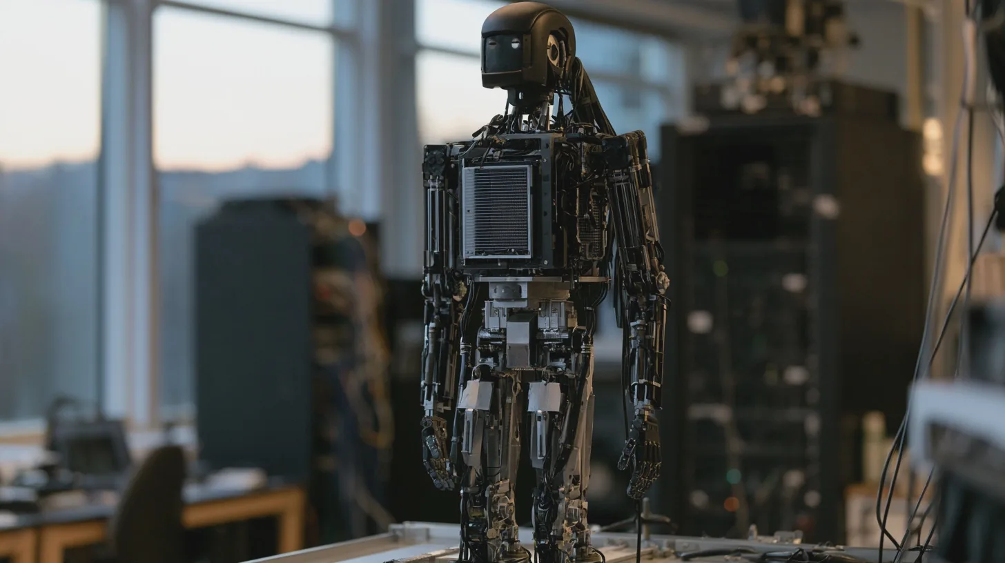 nvidia-unitree-humanoid-robot-sakerhetsrisk Nvidia parar amerikansk AI med en billig kinesisk robotkropp. Resultatet kan skynda på robotrevolutionen – men väcker lika obekväma frågor om data, beroenden och säkerhet.