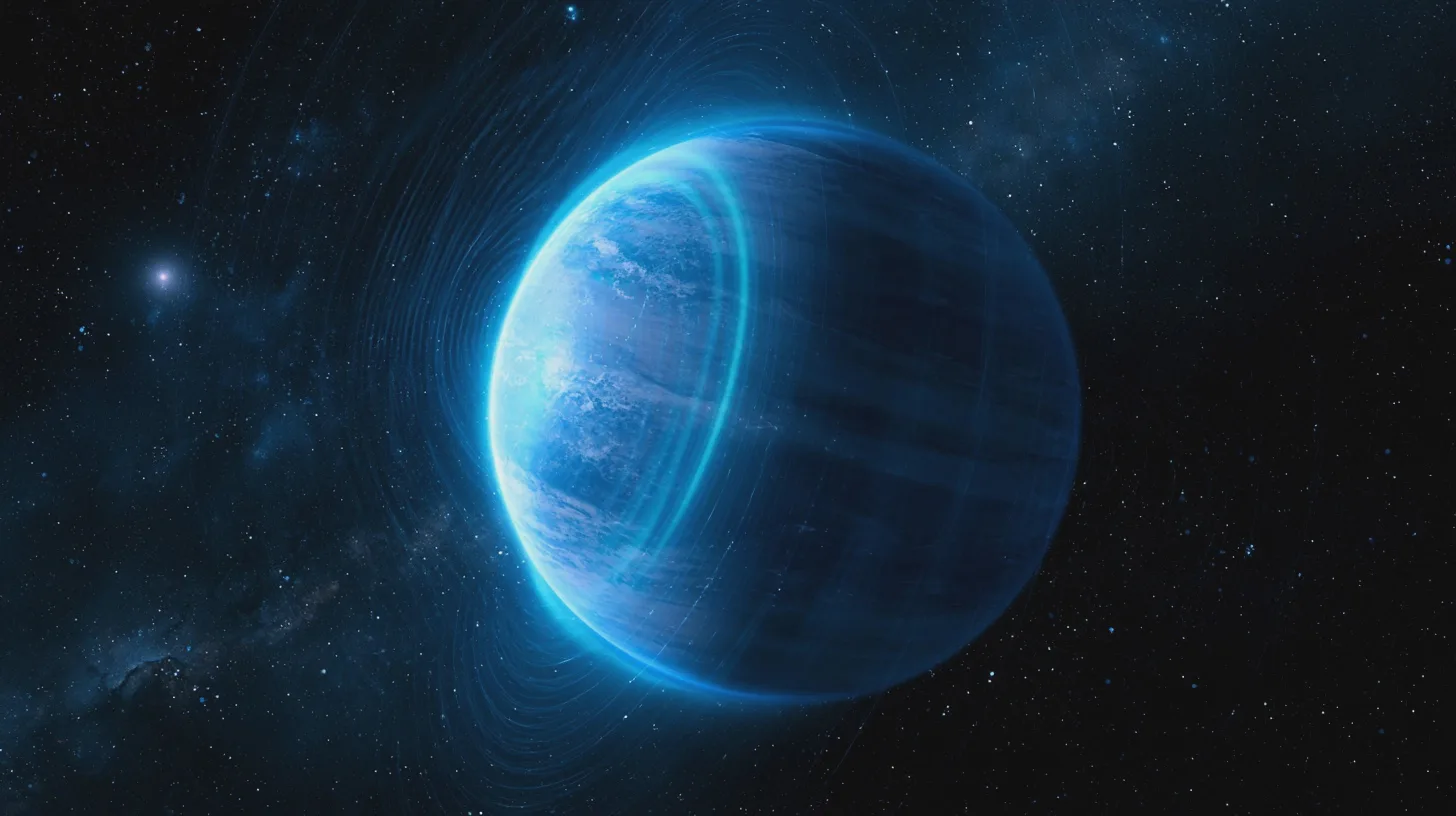 beta-pictoris-b-radio-signal-magnetfalt Astronomer har spårat radiosignaler till en planet 63 ljusår bort. Förklaringen verkar vara norrsken och ett extremt magnetfält – inte utomjordisk intelligens.