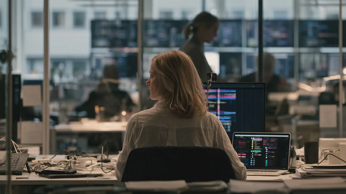 chefen-ser-dig-digital-overvakning-pa-jobbet Fler chefer säger att de övervakar anställda än vad medarbetarna märker. Bakom Teams-status och kameror väcks frågor om integritet, tillit och rimliga gränser på jobbet.