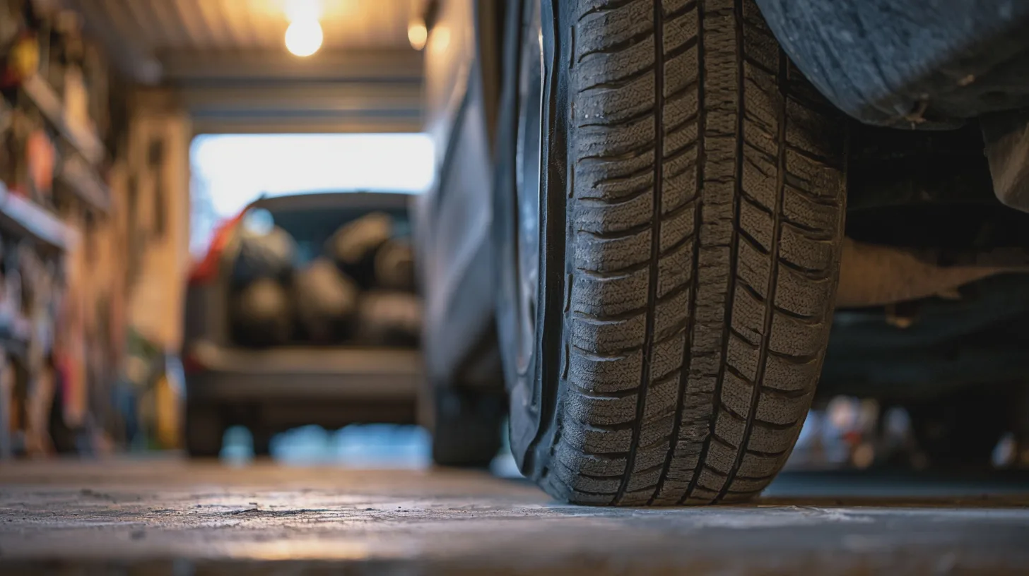 Du ska iväg till stugan, men en bula i däcksidan kan sätta stopp vid vägkanten. Kolla felen hemma i garaget innan polisen gör det.