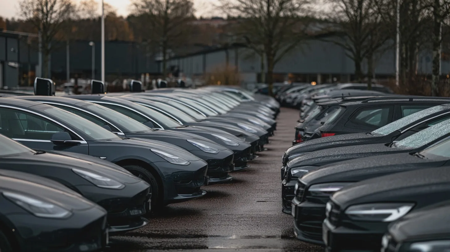 dieselbilar-fastnar-begagnade-elbilar-saljer-snabbare På ett år har begagnade elbilar gått från marknadens trögaste till snabbaste kategori. Dieselbilarna blir stående längre – med växande lager och pressade marginaler som följd.