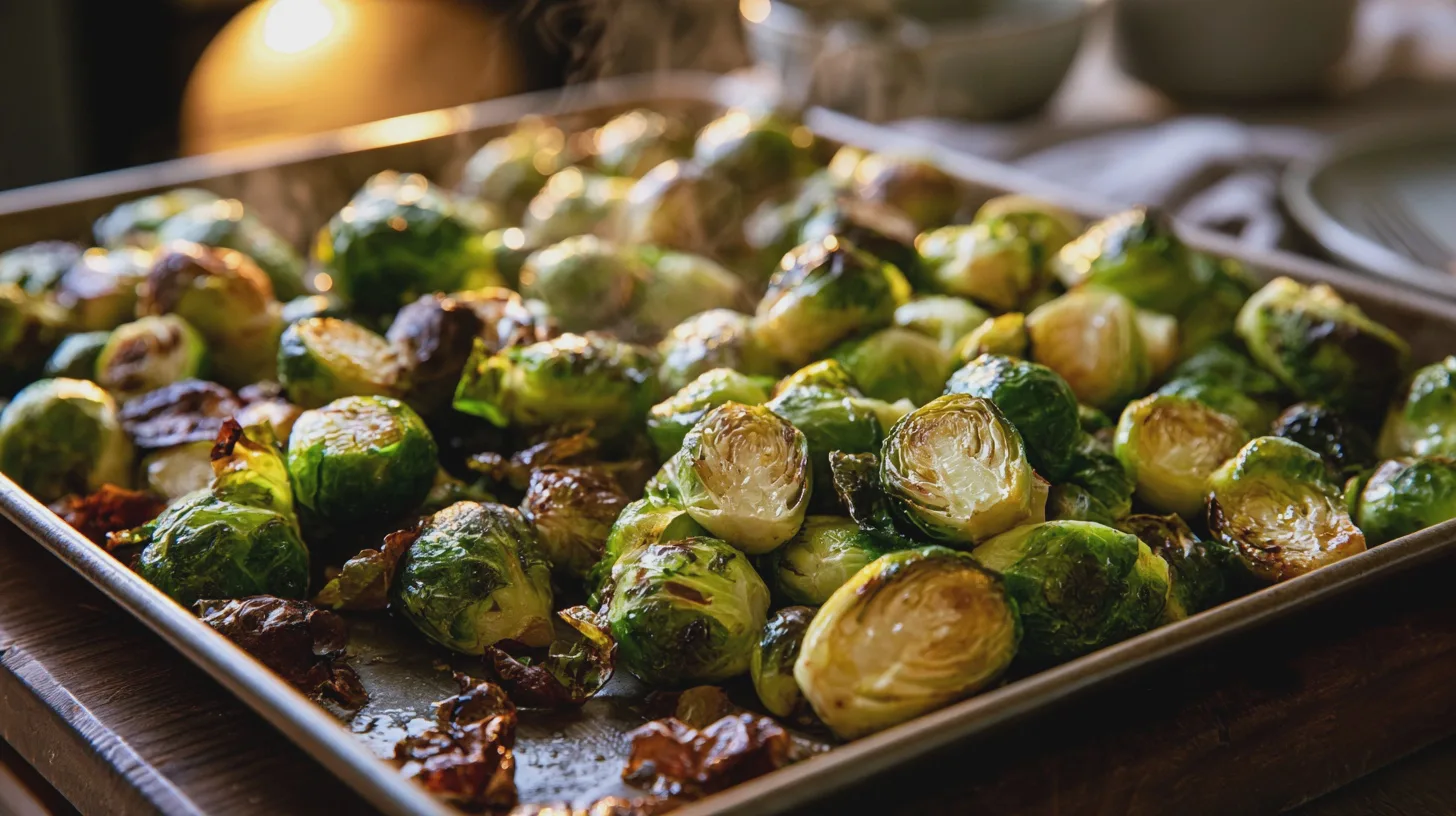 krispig-ugnsrostad-brysselkal Med hög ugnsvärme, gott om plats på plåten och generöst med olivolja blir brysselkålen gyllene och knaprig. Här är knepen som gör den till middagens mest eftertraktade tillbehör.