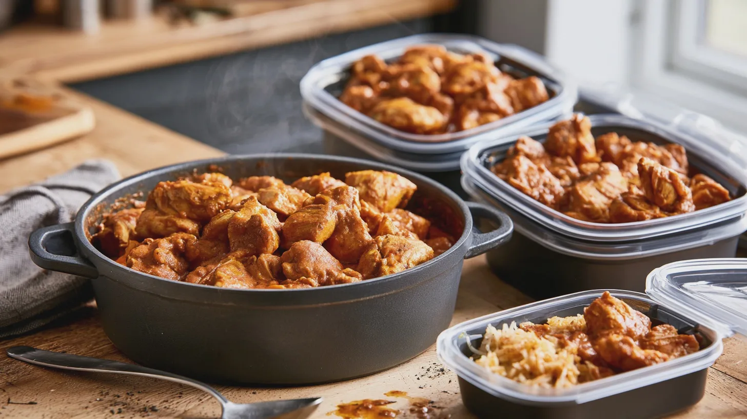 kyckling-tikka-masala-for-tio Laga en generös gryta tikka masala med mör kyckling, mild hetta och krämig sås. Här är knepen som lyfter smaken – och gör resterna till framtida vardagslyx.