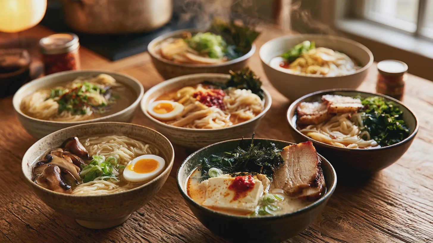 ramen-hemma-fem-skalar-som-slar-hamtmaten Upptäck fem sorters ramen och knepen som gör dem minnesvärda. Med smarta genvägar, goda toppings och användbara grundkomponenter blir en imponerande nudelskål fullt möjlig hemma.