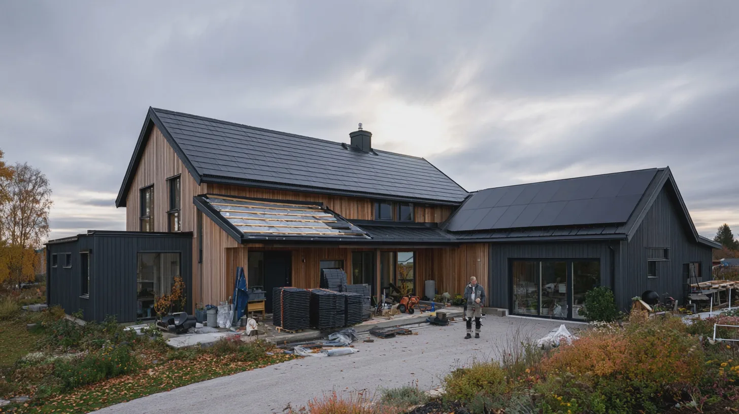 tesla-backar-soltaket-ar-inte-dott Soltak är snyggare än vanliga solpaneler, men dyrare, krångligare och ofta mindre effektiva. Ändå tror vissa företag att tekniken kan bli självklar när vi ändå byter tak.