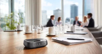 Midcent erbjuder innovativ teknik för effektiva möten. Fokus på modern design och funktionalitet, idealisk för kontorsmiljöer. Kategori: Teknik.