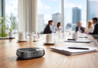 Midcent erbjuder innovativ teknik för effektiva möten. Fokus på modern design och funktionalitet, idealisk för kontorsmiljöer. Kategori: Teknik.