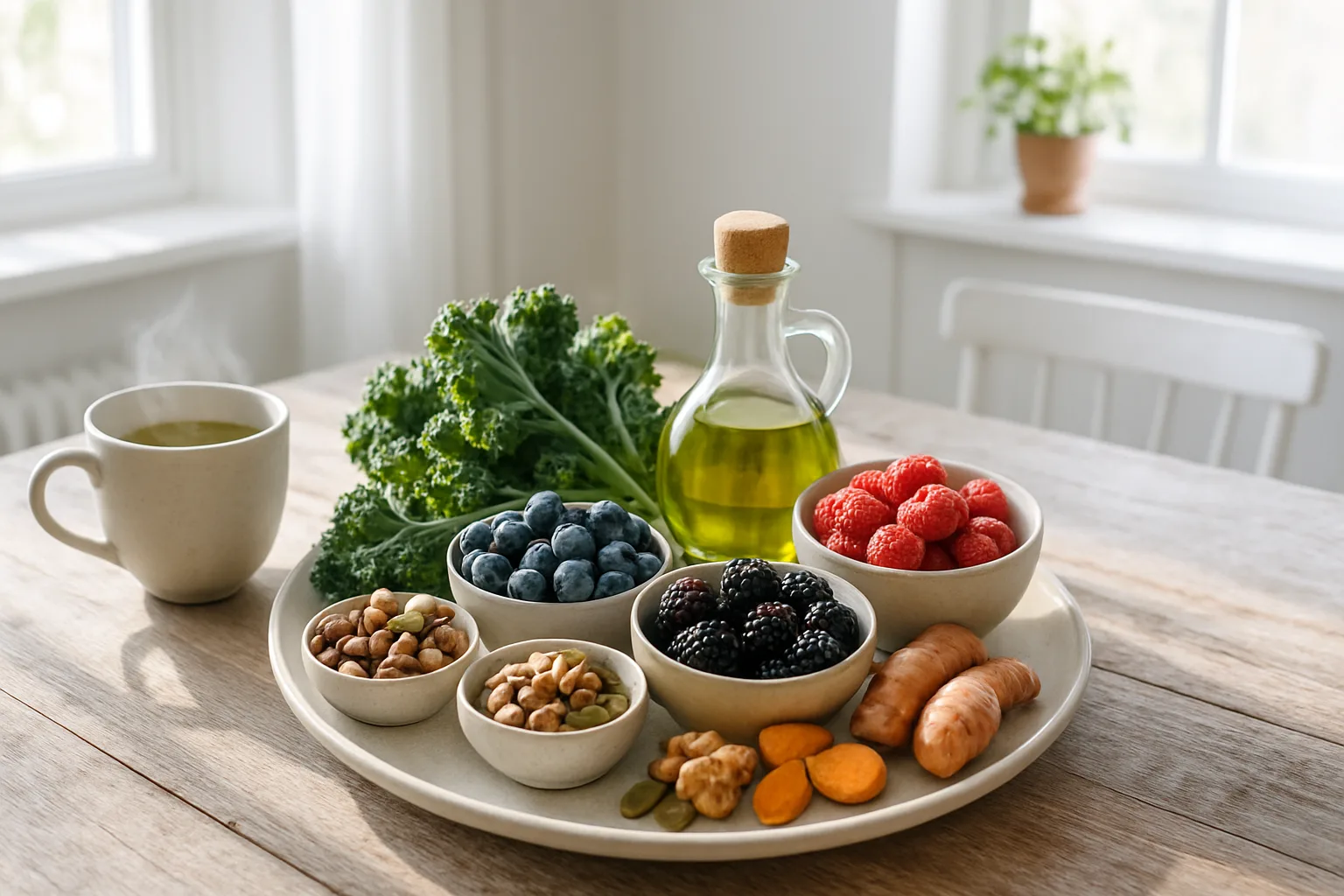 Att välja en antiinflammatorisk kost kan minska smärtor och öka livskvaliteten efter 50. Upptäck hur mat kan dämpa inflammation, förbättra hälsan och vad du bör lägga på tallriken varje dag.Antiinflammatorisk kost, Inflammation, Kronisk smärta, Hälsokost, Medelålder,