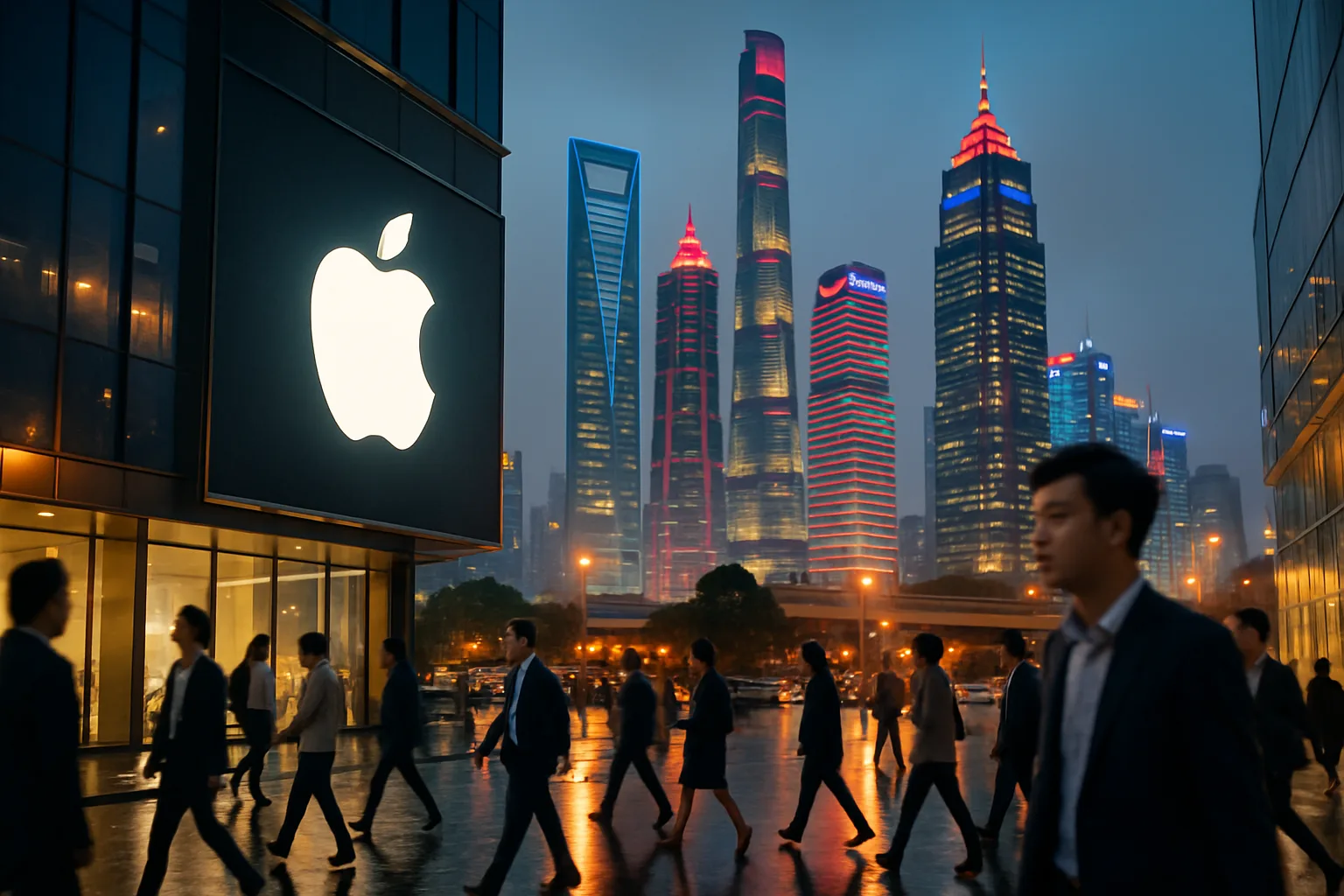 Apples investeringar i sin kinesiska verksamhet har nått astronomiska nivåer, vilket får historiska insatser som Marshallplanen att framstå som blygsamma. Var går gränsen för västvärldens teknikjättars engagemang i Kina?Apple, Kina, Marshallplanen, investeringsstrategi, globalisering,