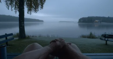 Artros – den dolda boven i vardagsvärken (och varför du ska bry dig nu) En medelålders man ser ut över en stilla sjö i gryningen, omgiven av dimma och en lugn atmosfär. Perfekt för avkoppling och eftertanke i naturens skönhet.Midcent, Resa.