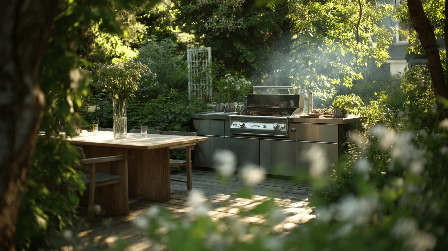 Bygg ett utekök som höjer värdet och grannsämjan