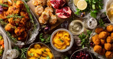 Upplev en fantastisk buffet av läckra maträtter med Midcent. Färgglada rätter med fräscha ingredienser och traditionella smaker skapar en fest för både öga och gom. Perfekt för matälskare.Kategori: Mat