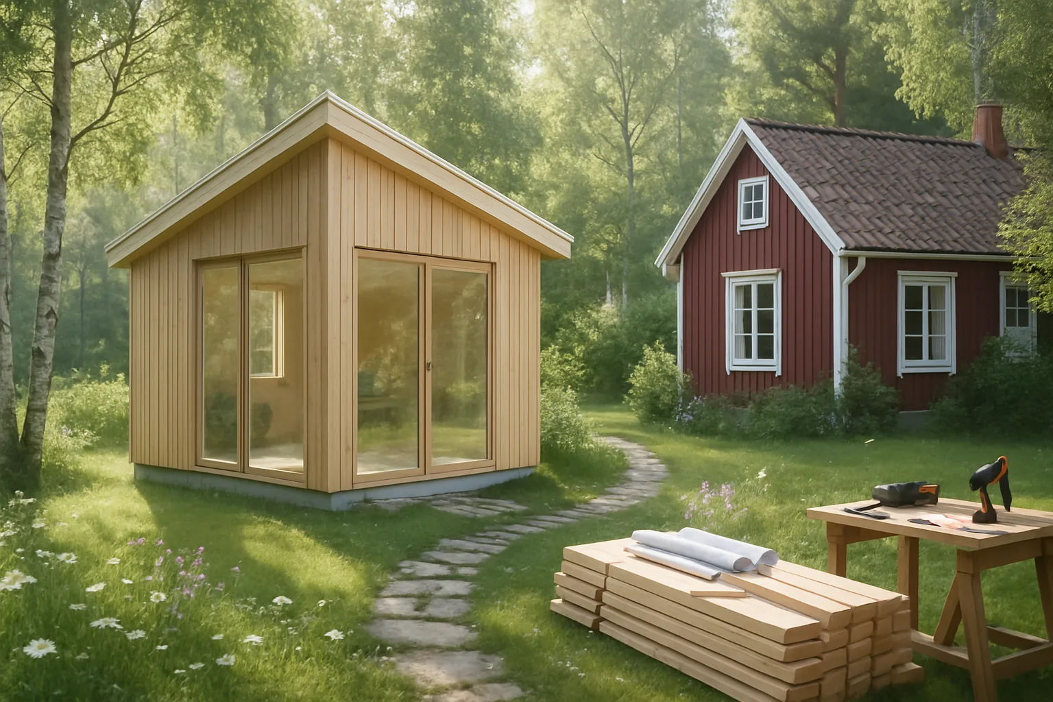Upptäck varför våren är årets smartaste tid att bygga gästhus vid sommarstugan, hur du undviker kostsamma misstag och vilka byggalternativ som maxar både komfort och fritidsvärde.gästhus, sommarstuga, byggprojekt, vår, fritidshus,