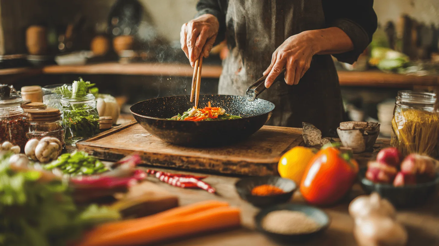 Glödhett, krispigt och smakrikt – hemligheterna bakom en lyckad wok!Lär dig hemligheterna bakom den perfekta woken: rätt råvaror, optimal temperatur och smarta knep för oemotståndliga resultat varje gång. Våra bästa recept och tekniktips samlade för en garanterad smakupplevelse.