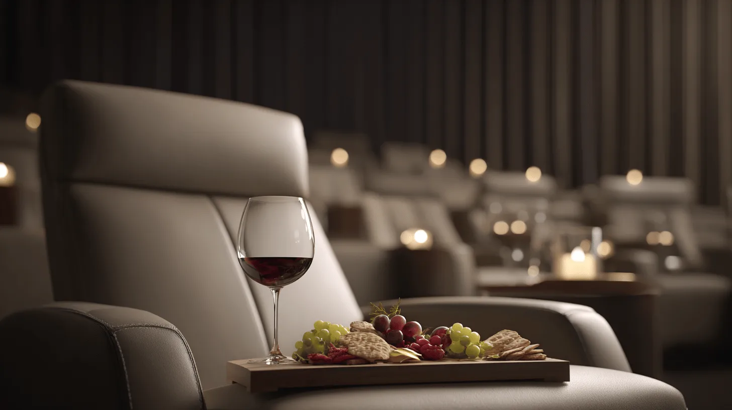 Från popcorn till prosecco: Kan lyxbiograferna rädda filmkvällen?biografdöden, lyxbiografer, filmupplevelse, mat och dryck, bekvämlighet,
