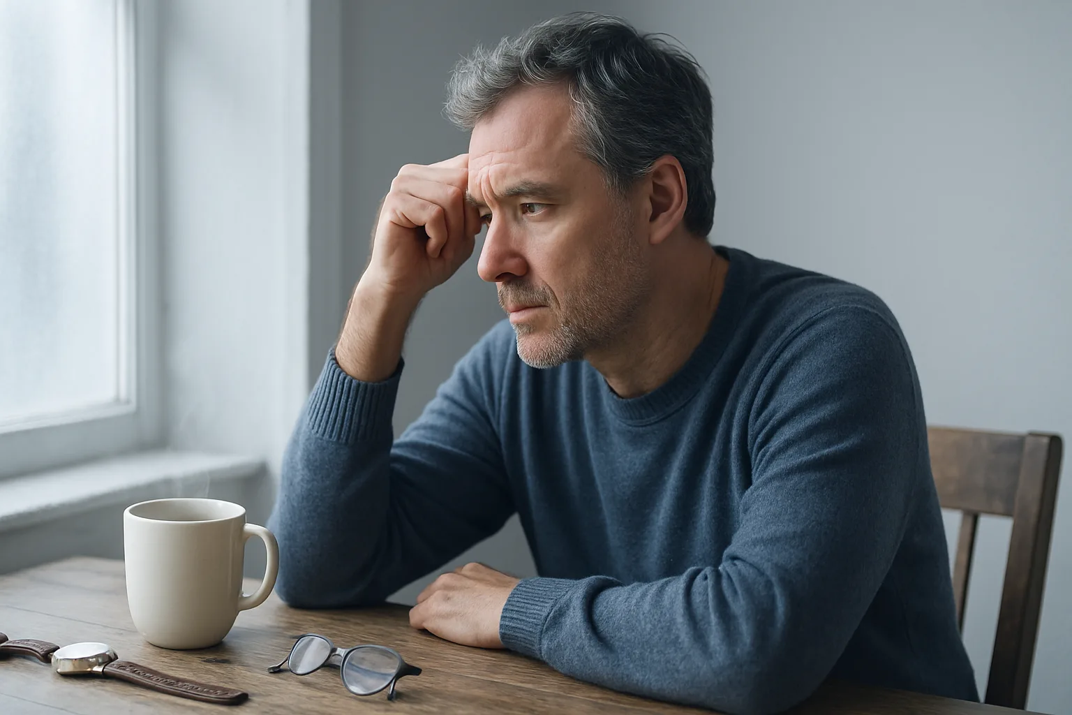 Finns det verkligen ett manligt klimakterium eller är det bara en myt? Vi reder ut begreppen och ger handfasta råd om vad du kan göra om gubben i spegeln plötsligt känns ovanligt trött.manligt klimakterium, testosteron, åldrande män, hälsa, symtom,