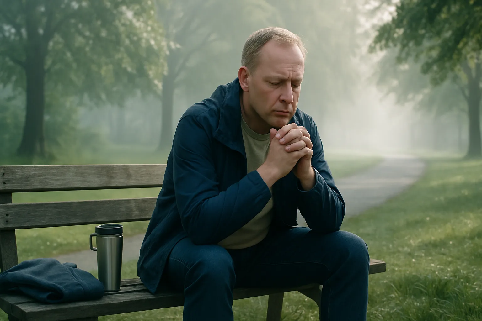 Alla pratar om meditation, men varför får vissa magsår av att försöka varva ner? Dyk in i stresslaxing-fällan där välmenande råd bara spär på pressen.mindfulness, stresshantering, psykisk hälsa, meditation, män,