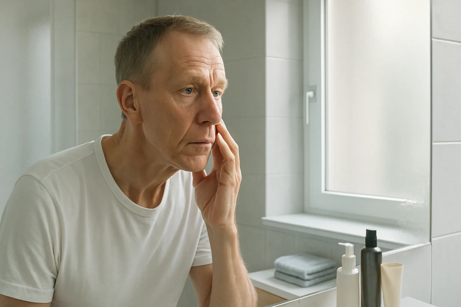 Fenomenet Ozempic-ansikte gör att huden tappar spänst efter snabb viktminskning. Här förklaras varför ansiktet förändras – och vad man faktiskt kan göra åt det.Ozempic, ansikte, viktnedgång, hud, åldrande,