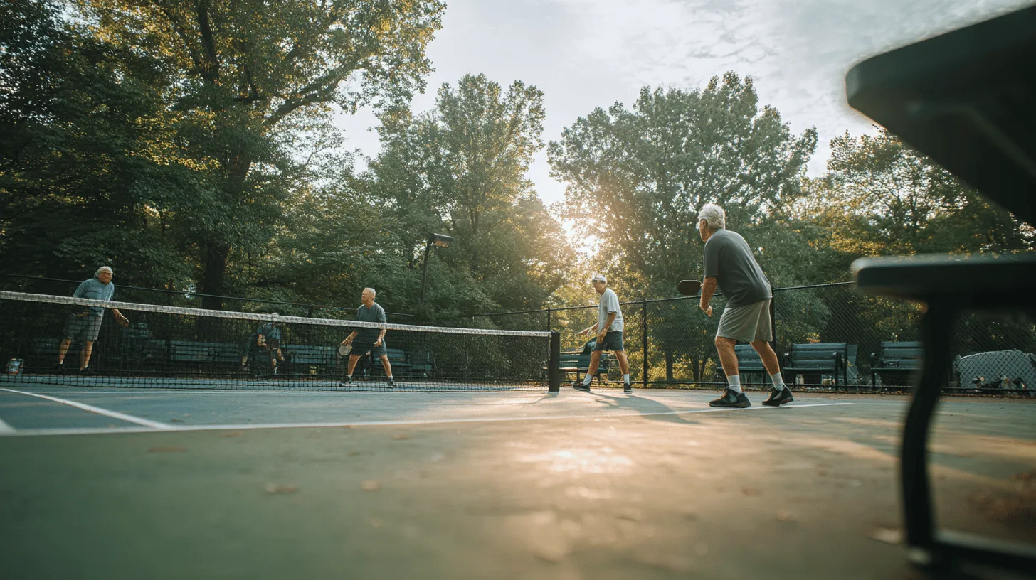 Pickleball: Varför alla män över 50 blir besatta