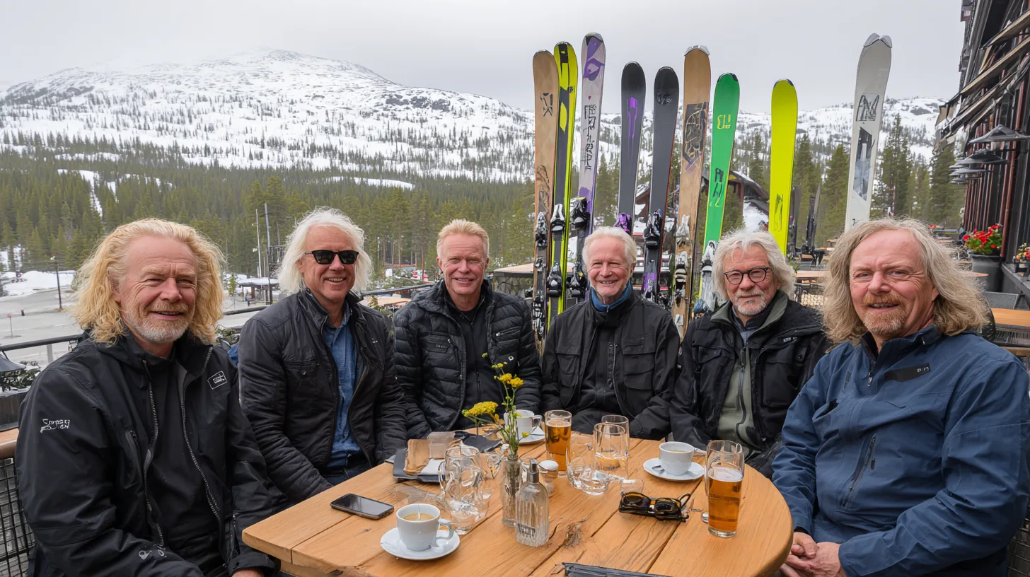 Skidåkning och skratt – varför vårens bästa grabbhelg är i fjällen