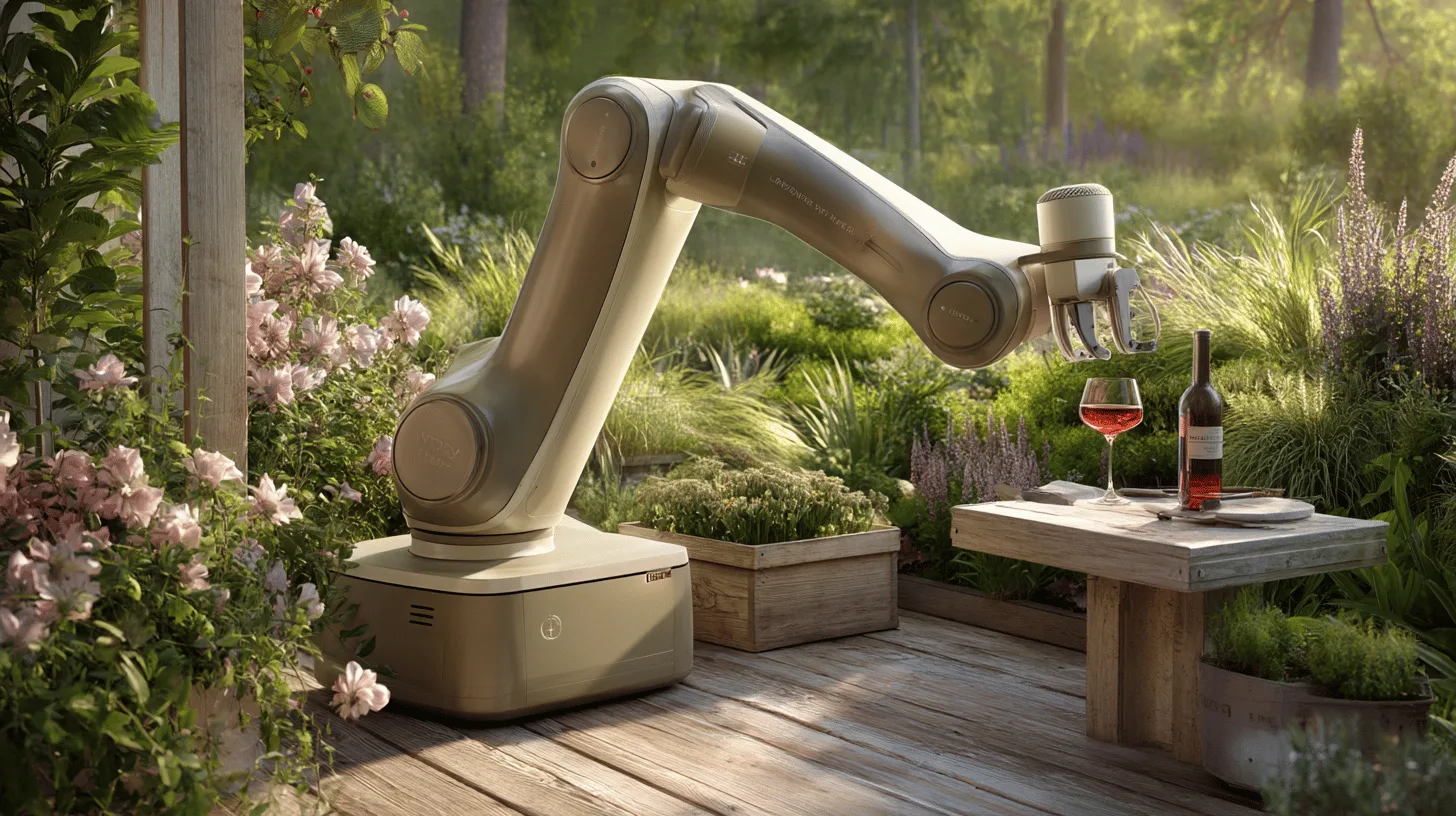 Trädgårdsrobotar som gör mer än klipper gräset