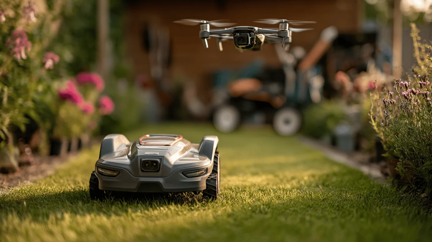 Trädgårdens high-tech prylar: från praktiskt till prestigefylltFrån självkörande robotgräsklippare till drönare som övervakar rabatterna – vi guidar dig till de smartaste, nyttigaste och mest imponerande tekniska prylarna för en grönare, smartare trädgård.